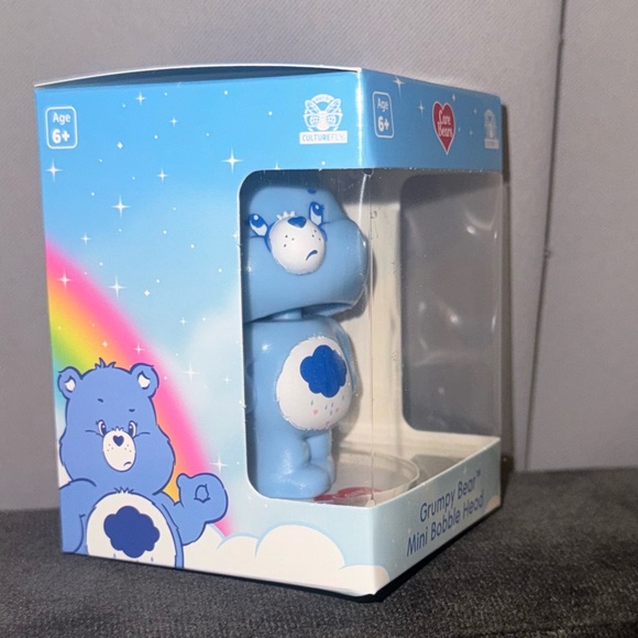 Care Bear Grumpy Bear bobble head NEW - Picture 2 of 3